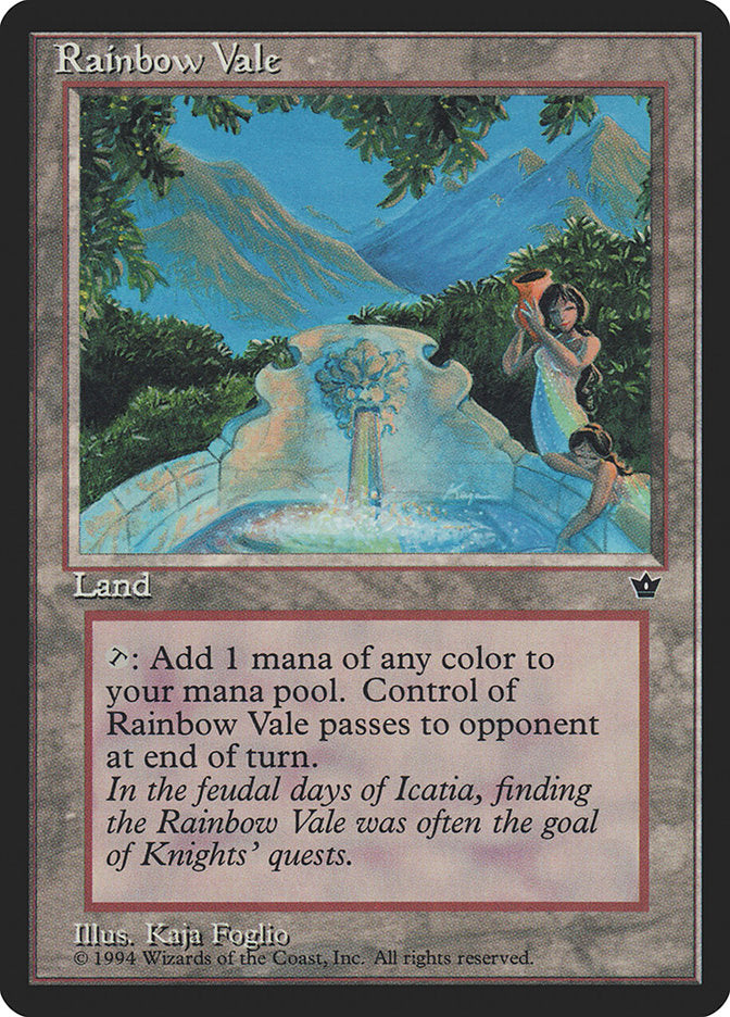 MTG Card Title: Rainbow Vale FEM/99