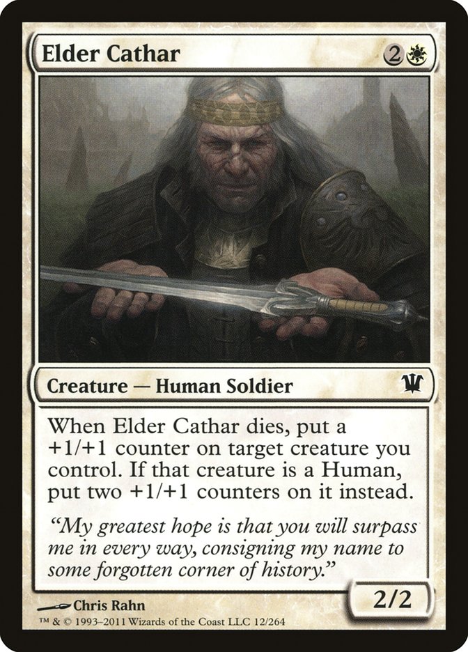 MTG Card Title: Elder Cathar ISD/12