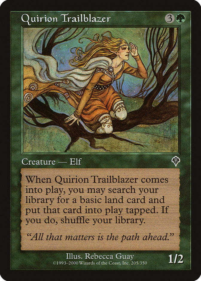 MTG Card Title: Quirion Trailblazer INV/205