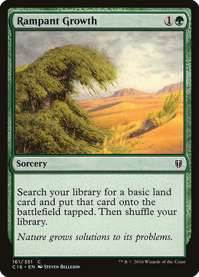 MTG Card Title: Rampant Growth C16/161