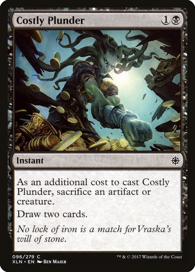 MTG Card Title: Costly Plunder XLN/96