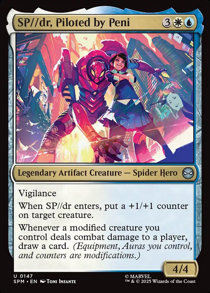 MTG Card Title: SP//dr, Piloted by Peni SPM/147