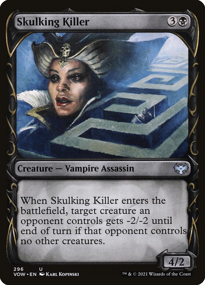 MTG Card Title: Skulking Killer VOW/296