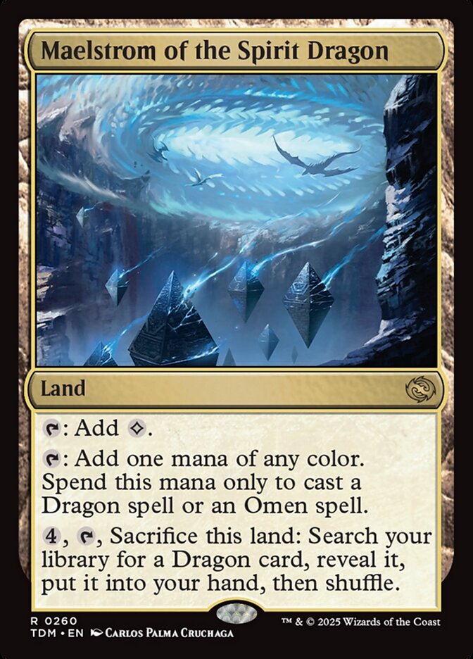 MTG Card Title: Maelstrom of the Spirit Dragon TDM/260