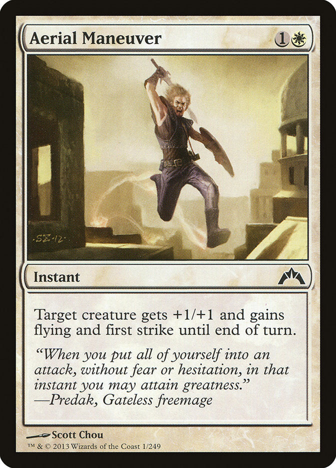 MTG Card Title: Aerial Maneuver GTC/1