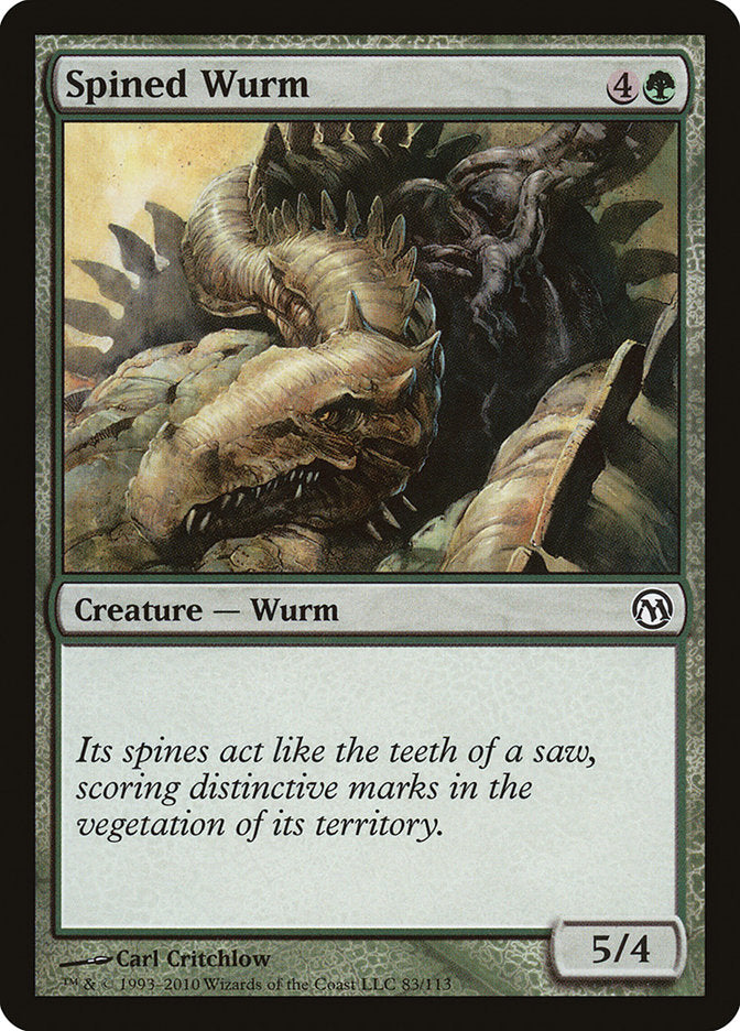 MTG Card Title: Spined Wurm DPA/83