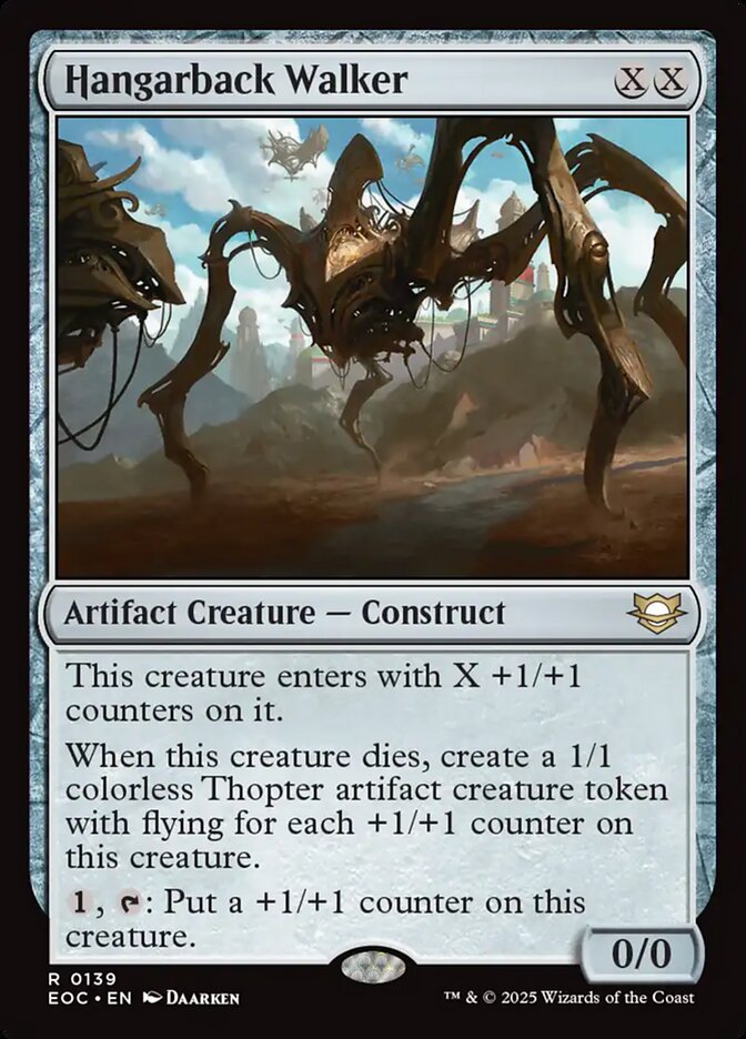 MTG Card Title: Hangarback Walker EOC/139