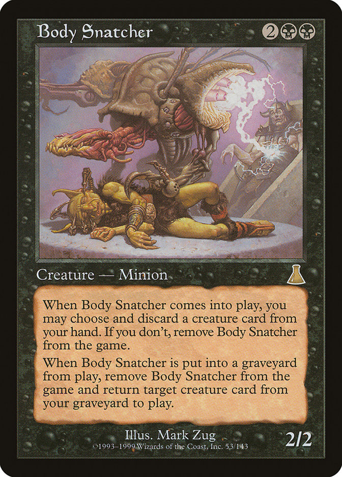 MTG Card Title: Body Snatcher UDS/53