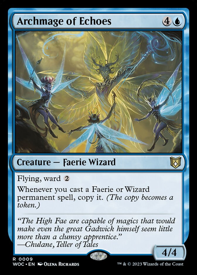 MTG Card Title: Archmage of Echoes WOC/9