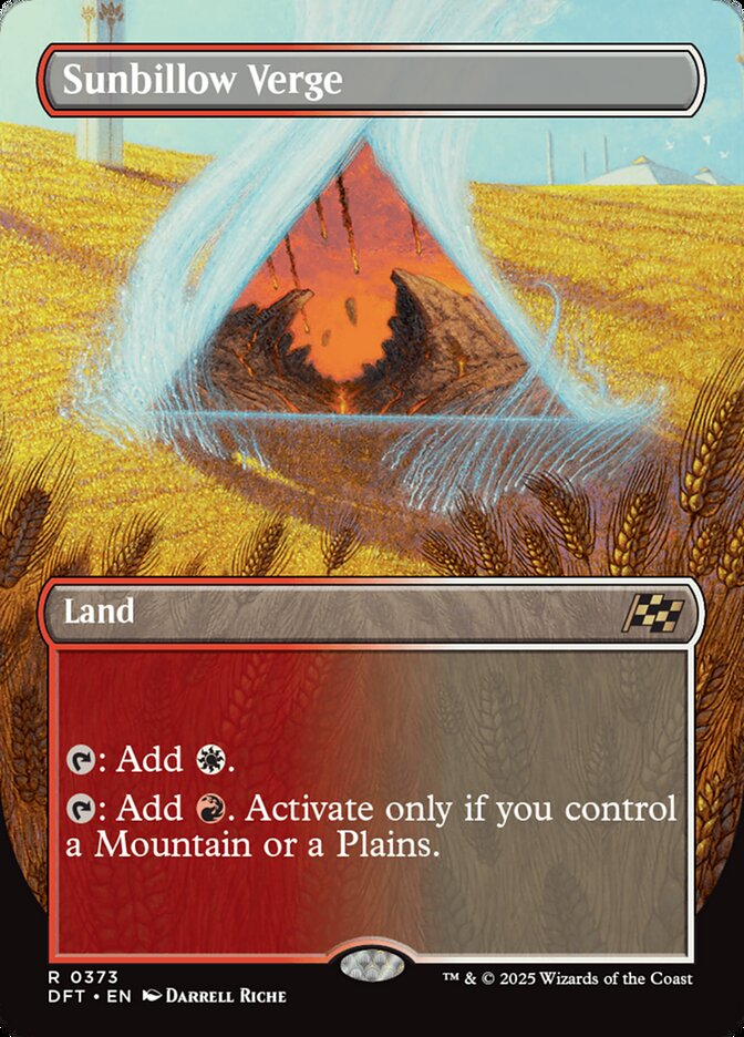 MTG Card Title: Sunbillow Verge DFT/373