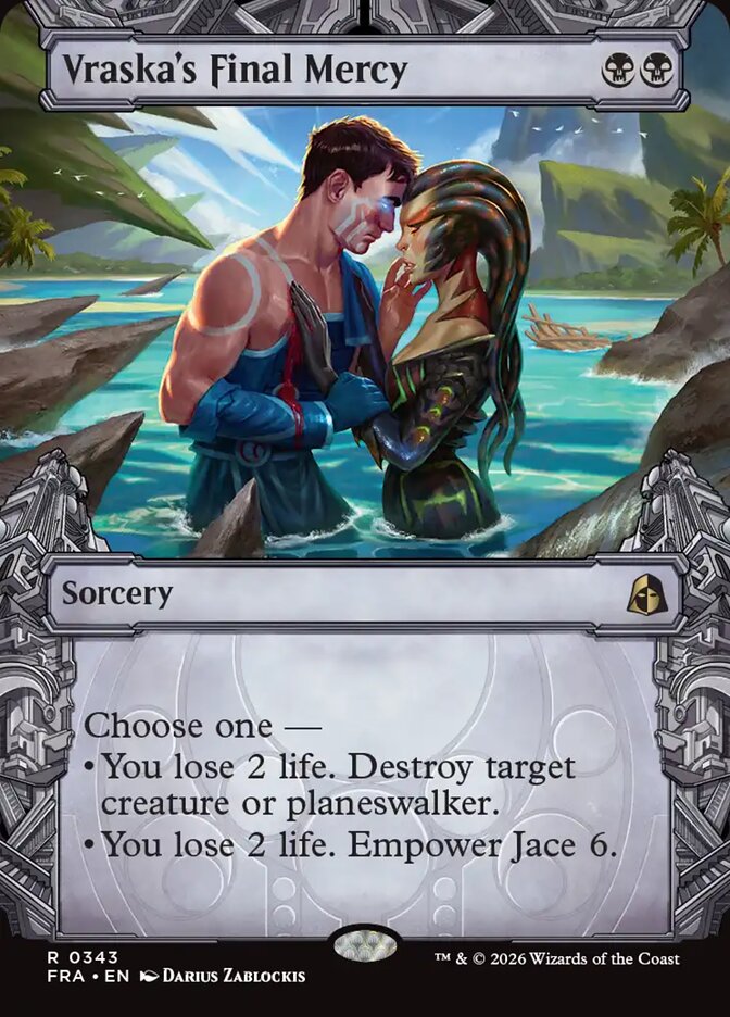 MTG Card Title: Vraska's Final Mercy FRA/343