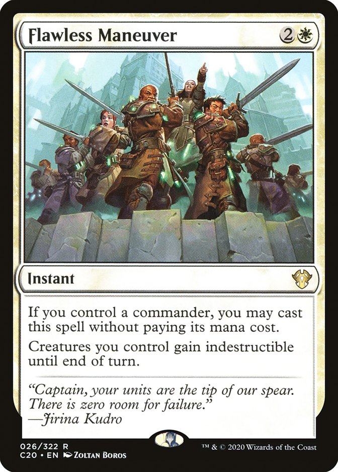 MTG Card Title: Flawless Maneuver C20/26