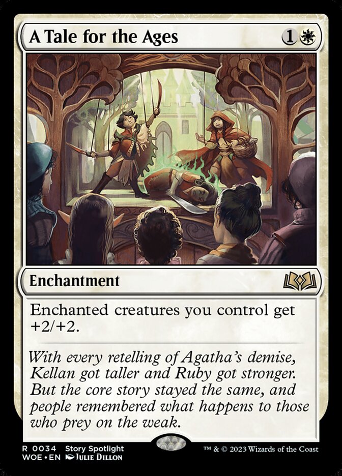 MTG Card Title: A Tale for the Ages WOE/34