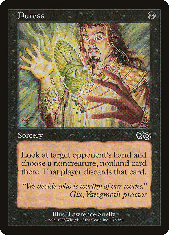 MTG Card Title: Duress USG/132