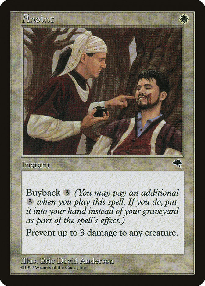 MTG Card Title: Anoint TMP/3