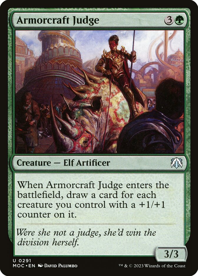 MTG Card Title: Armorcraft Judge MOC/291