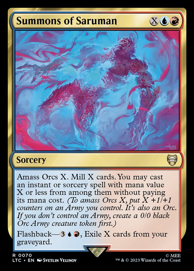 MTG Card Title: Summons of Saruman LTC/70