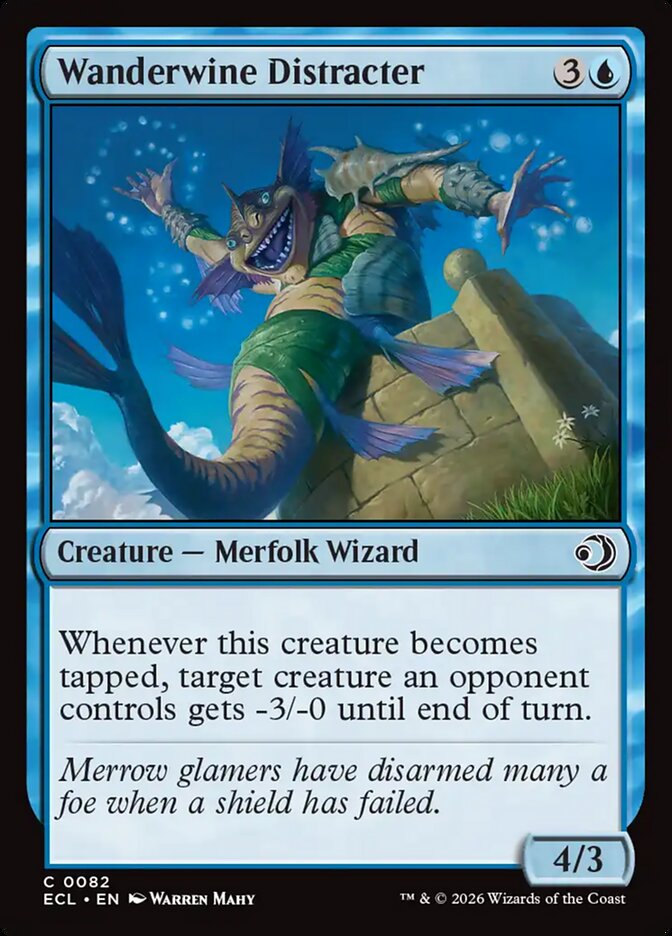 MTG Card Title: Wanderwine Distracter ECL/82