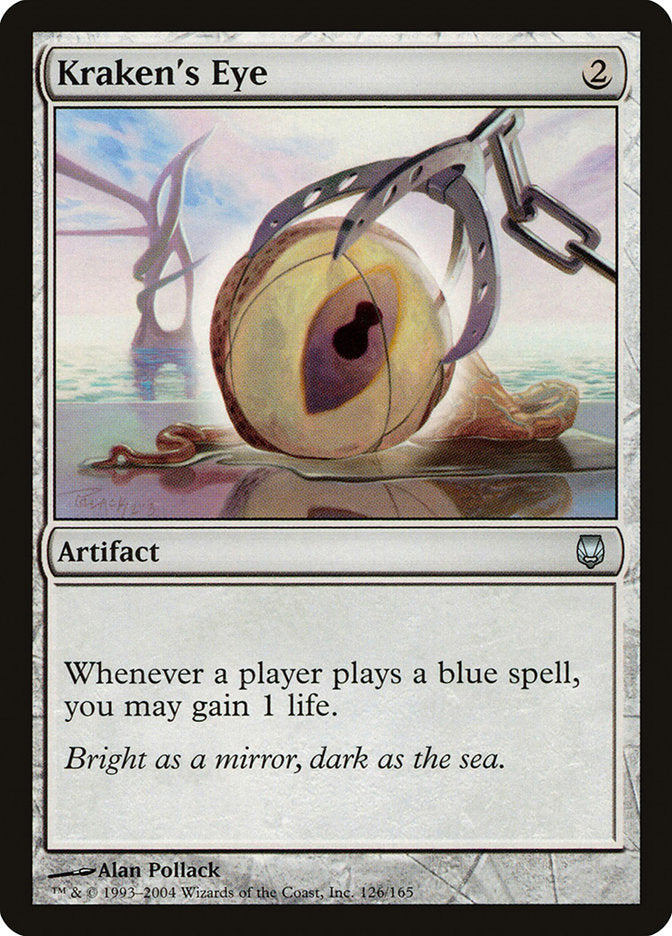MTG Card Title: Kraken's Eye DST/126