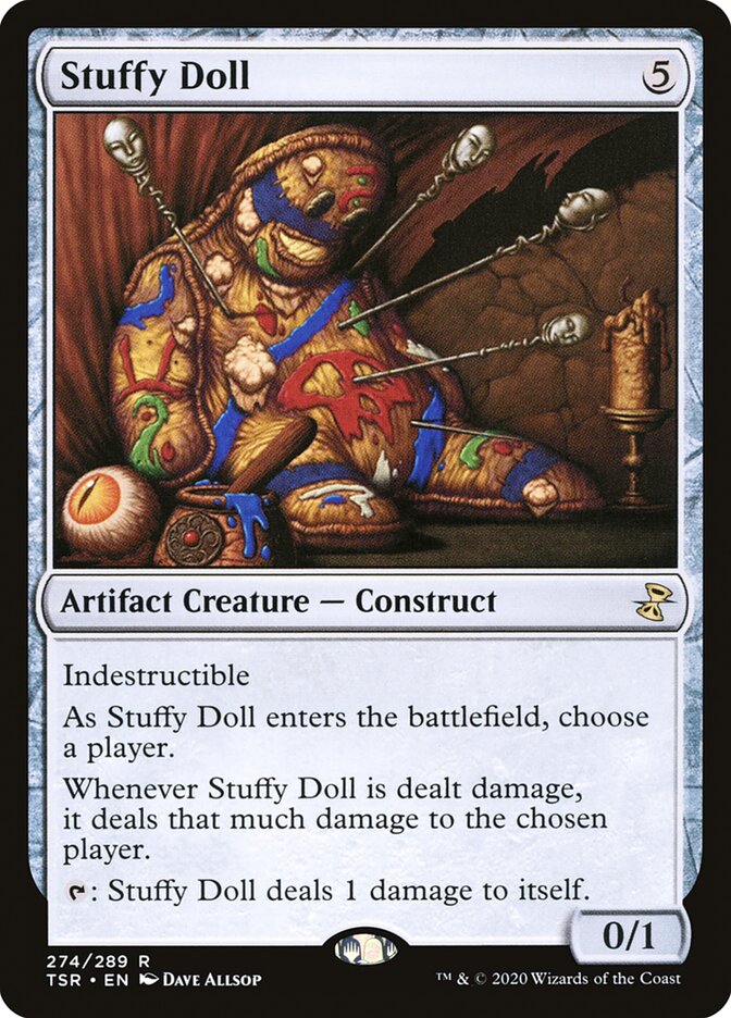 MTG Card Title: Stuffy Doll TSR/274