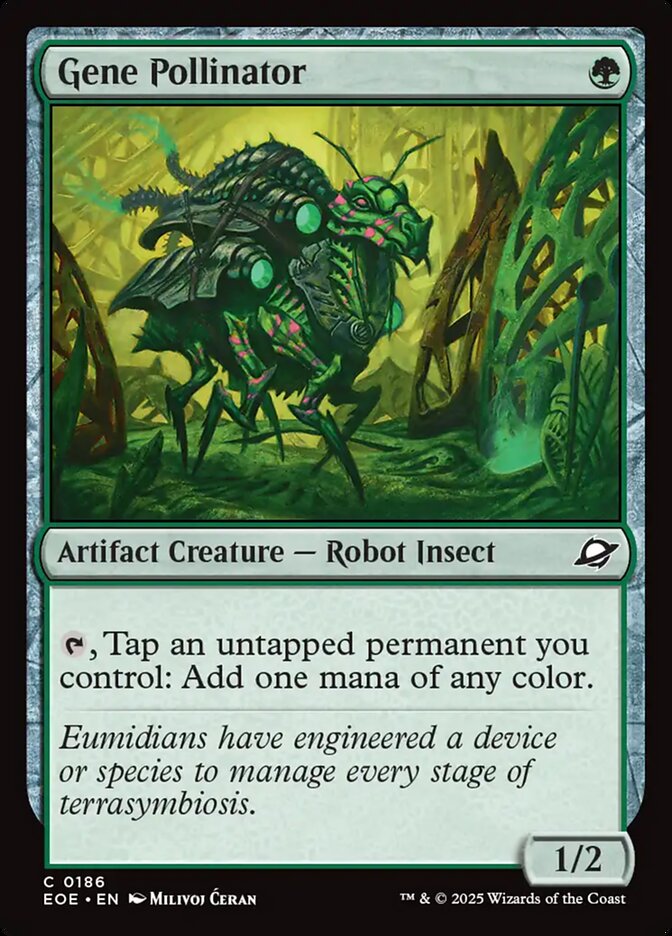 MTG Card Title: Gene Pollinator EOE/186