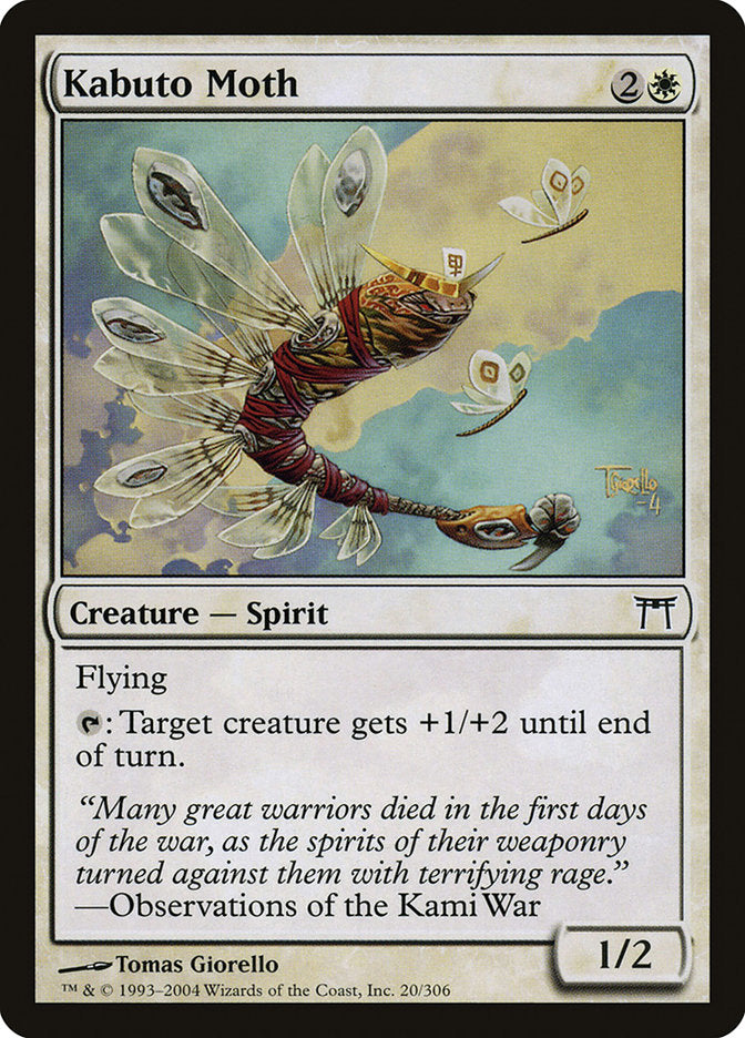 MTG Card Title: Kabuto Moth CHK/20