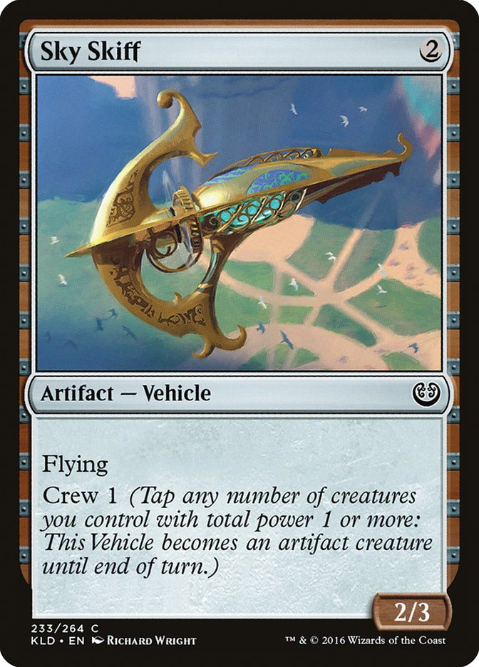 MTG Card Title: Sky Skiff KLD/233