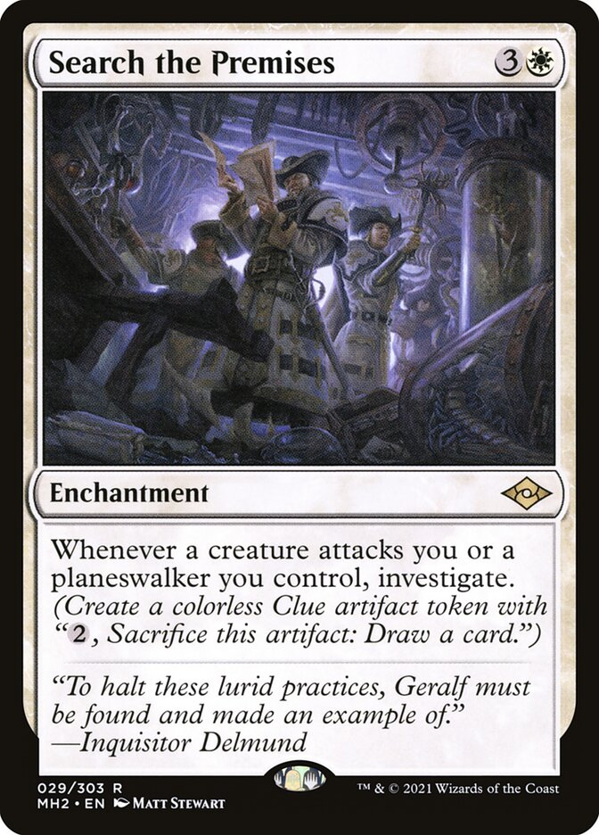 MTG Card Title: Search the Premises MH2/29