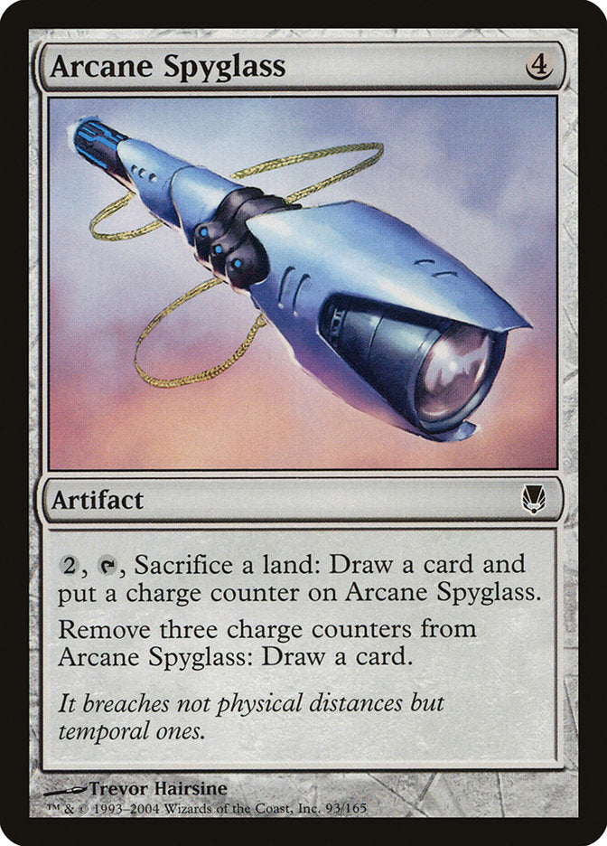 MTG Card Title: Arcane Spyglass DST/93