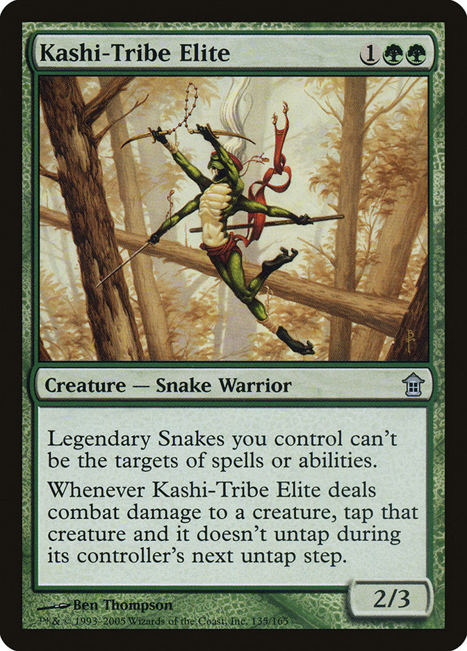 MTG Card Title: Kashi-Tribe Elite SOK/135