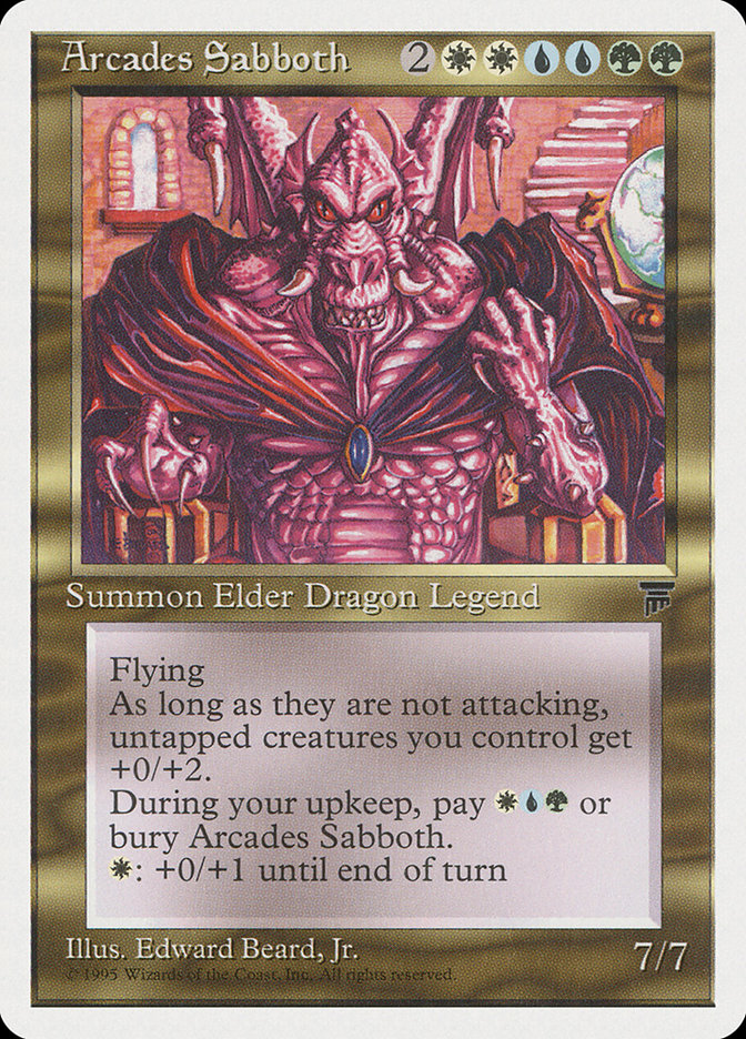 MTG Card Title: Arcades Sabboth CHR/71