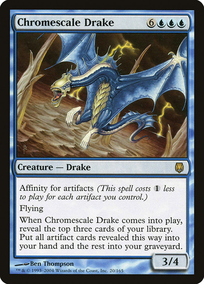 MTG Card Title: Chromescale Drake DST/20