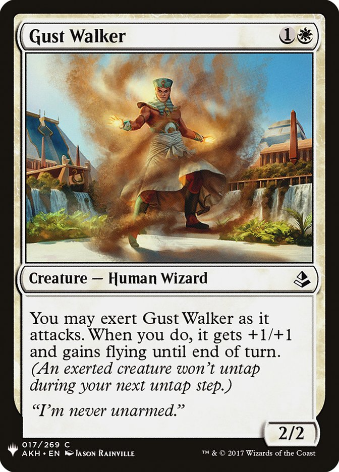 MTG Card Title: Gust Walker PLST/AKH-17