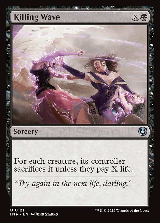 MTG Card Title: Killing Wave INR/121
