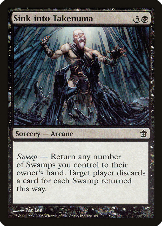 MTG Card Title: Sink into Takenuma SOK/89