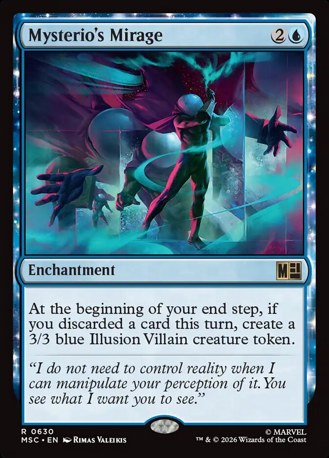 MTG Card Title: Mysterio's Mirage MSC/630