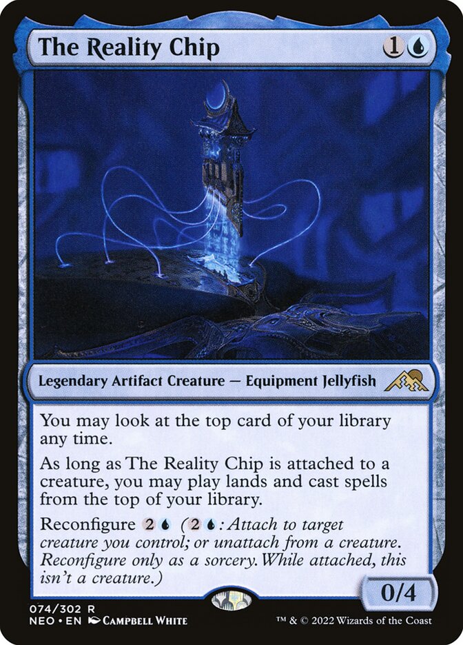 MTG Card Title: The Reality Chip NEO/74