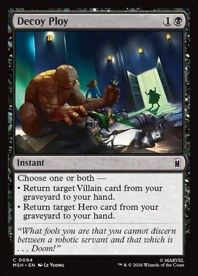 MTG Card Title: Decoy Ploy MSH/94