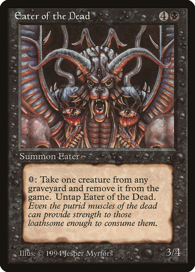 MTG Card Title: Eater of the Dead DRK/44