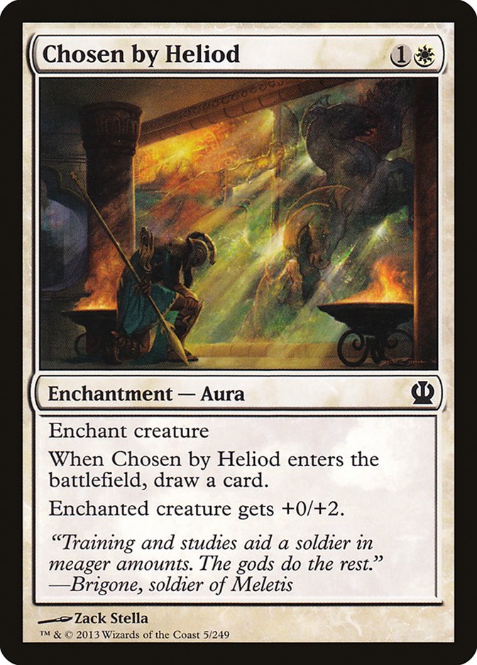MTG Card Title: Chosen by Heliod THS/5
