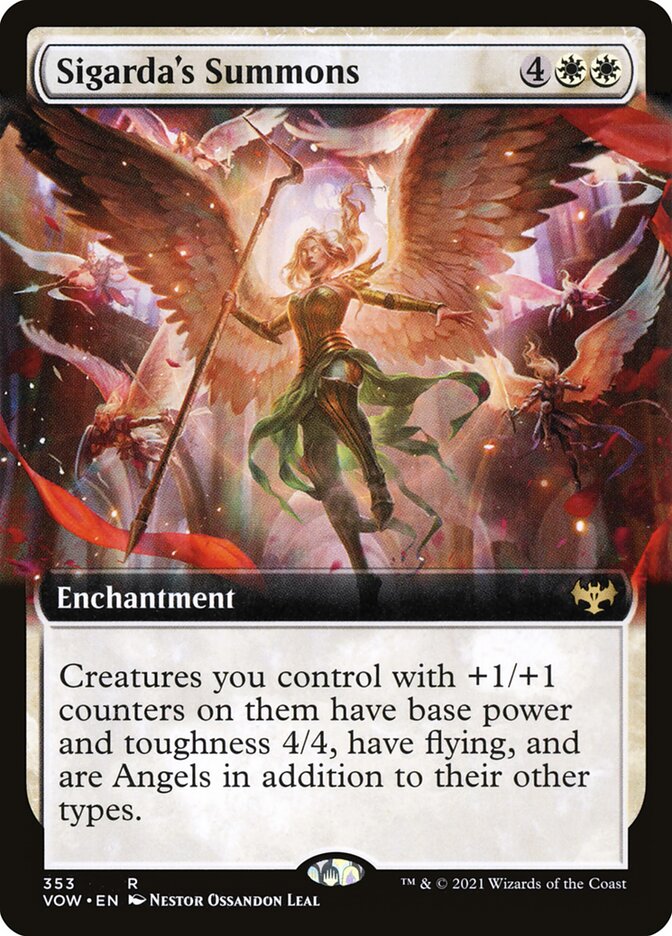 MTG Card Title: Sigarda's Summons VOW/353