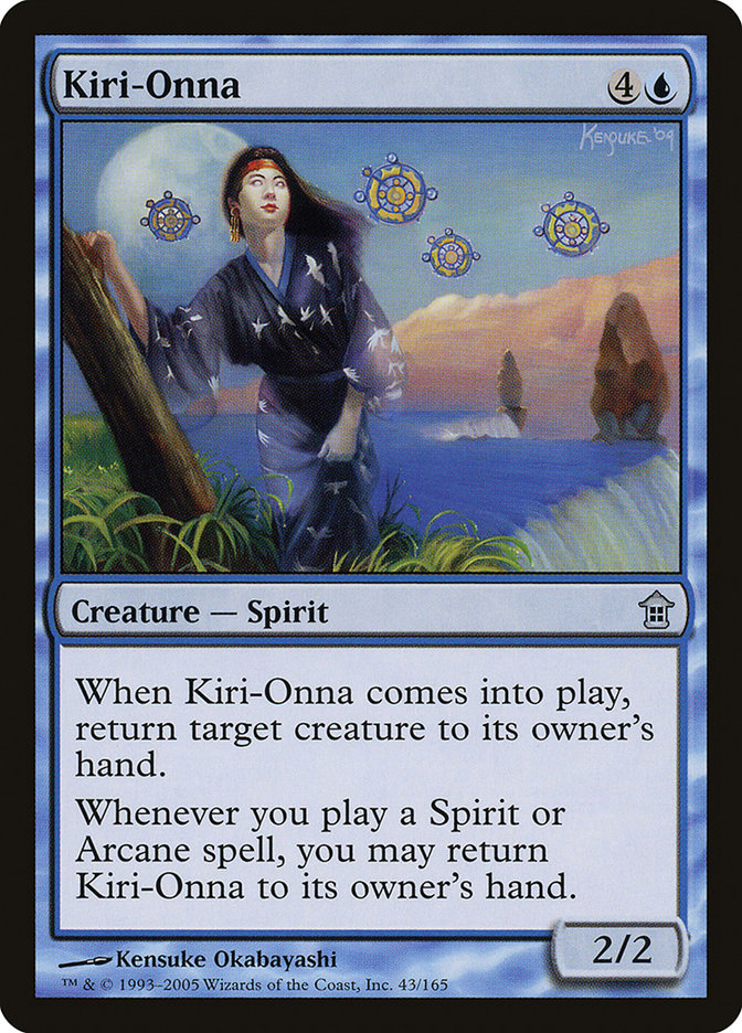 MTG Card Title: Kiri-Onna SOK/43