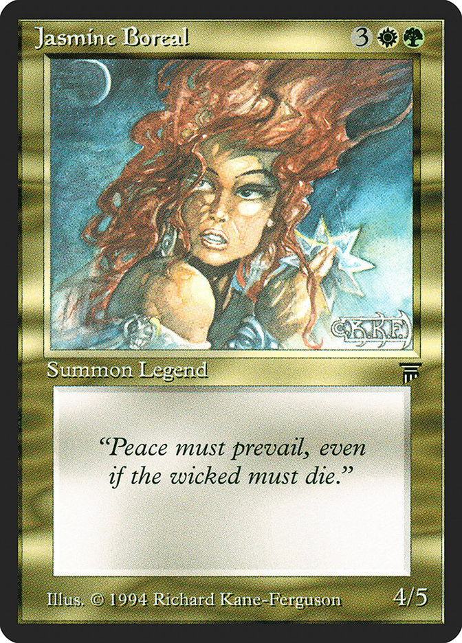 MTG Card Title: Jasmine Boreal LEG/233