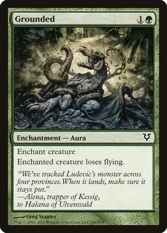 MTG Card Title: Grounded AVR/181