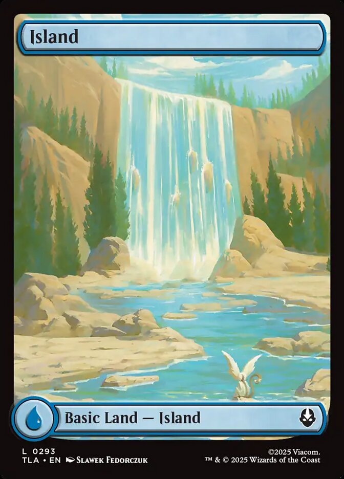 MTG Card Title: Island TLA/293