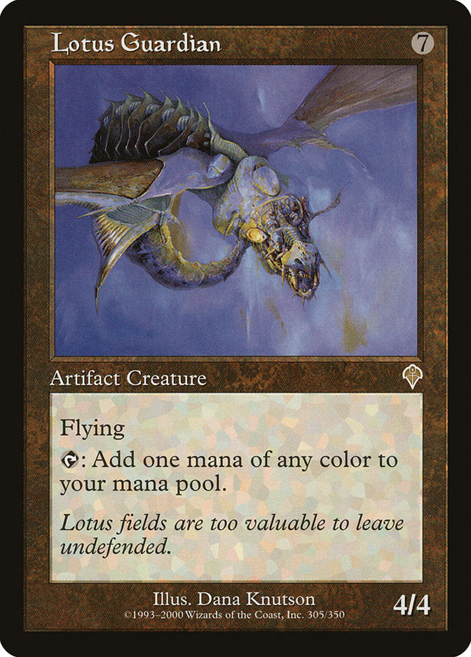 MTG Card Title: Lotus Guardian INV/305