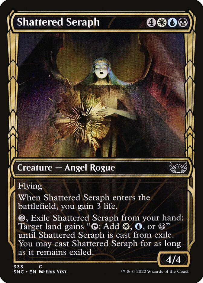 MTG Card Title: Shattered Seraph SNC/333