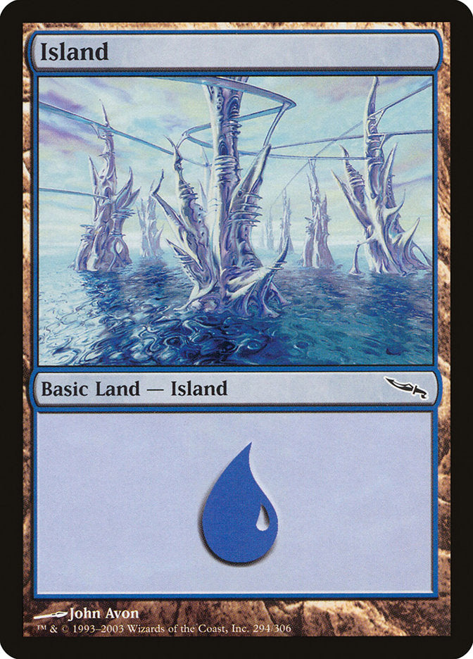 MTG Card Title: Island MRD/294