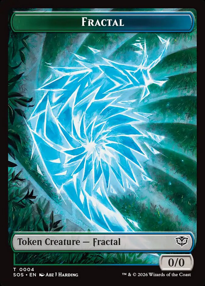 MTG Card Title: Fractal TSOS/4