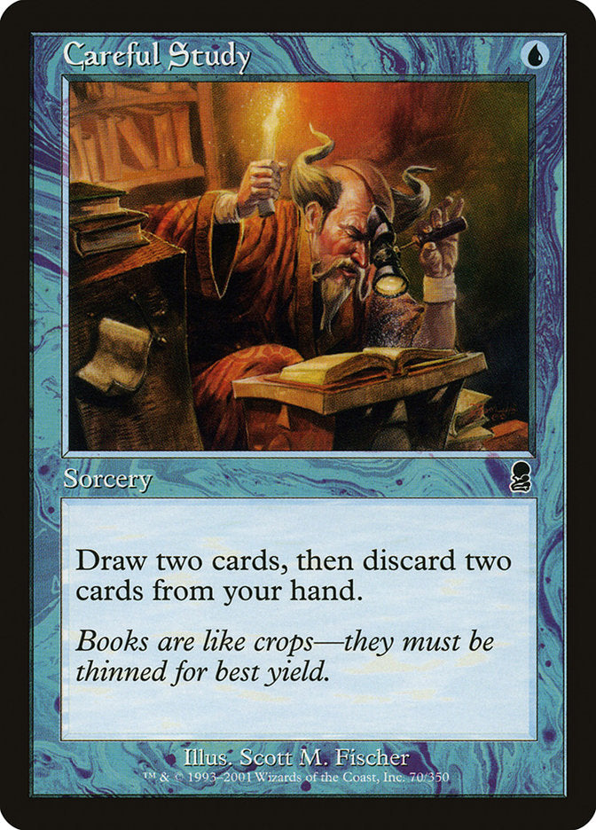 MTG Card Title: Careful Study ODY/70